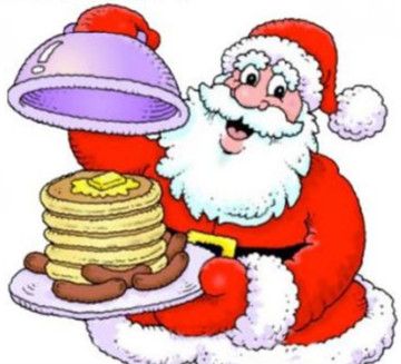 pancake santa